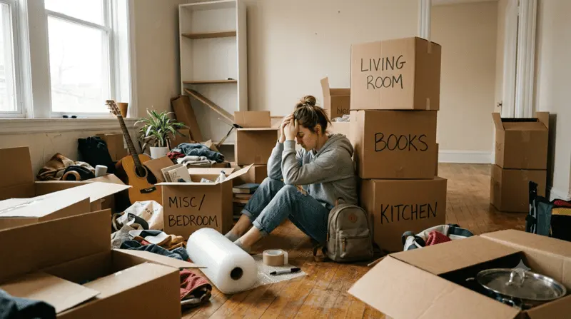 first time moving house your flat
